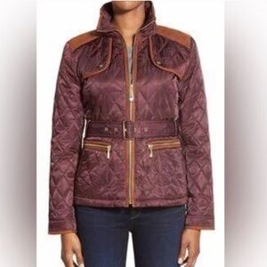 NEW! Vince Camuto Belted, Quilted Jacket Size XS